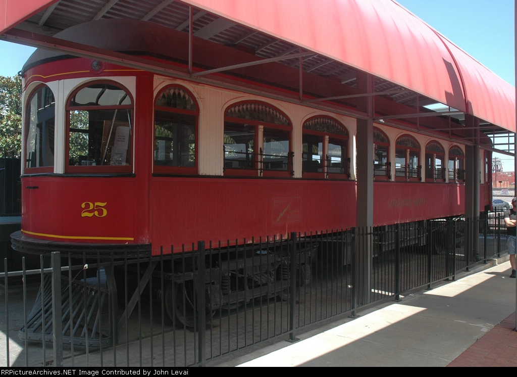 Ft. Worth Interurban Trolley Car # 25 