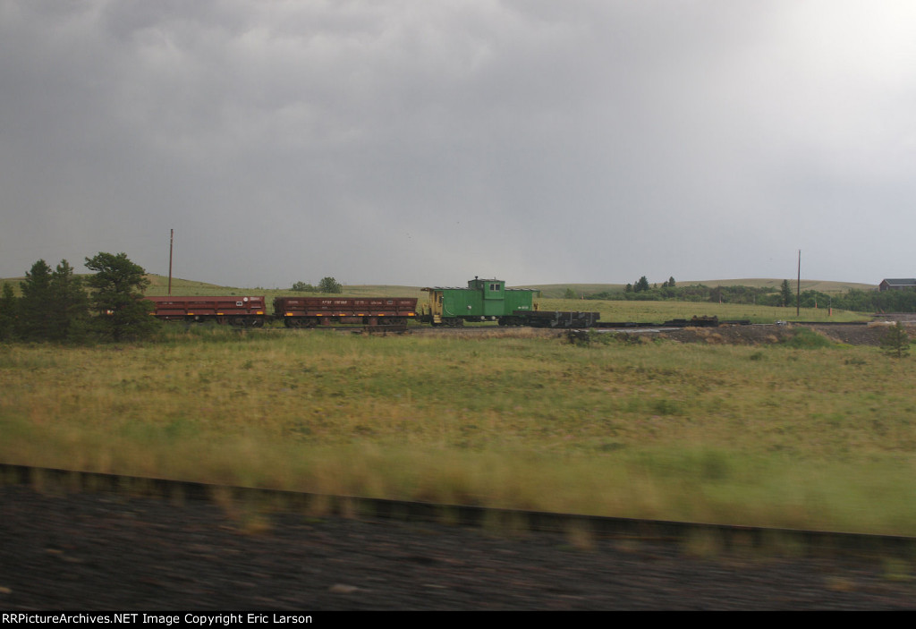 Work train Outside East Glacier