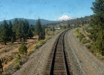 From the rear window of Train # 14.