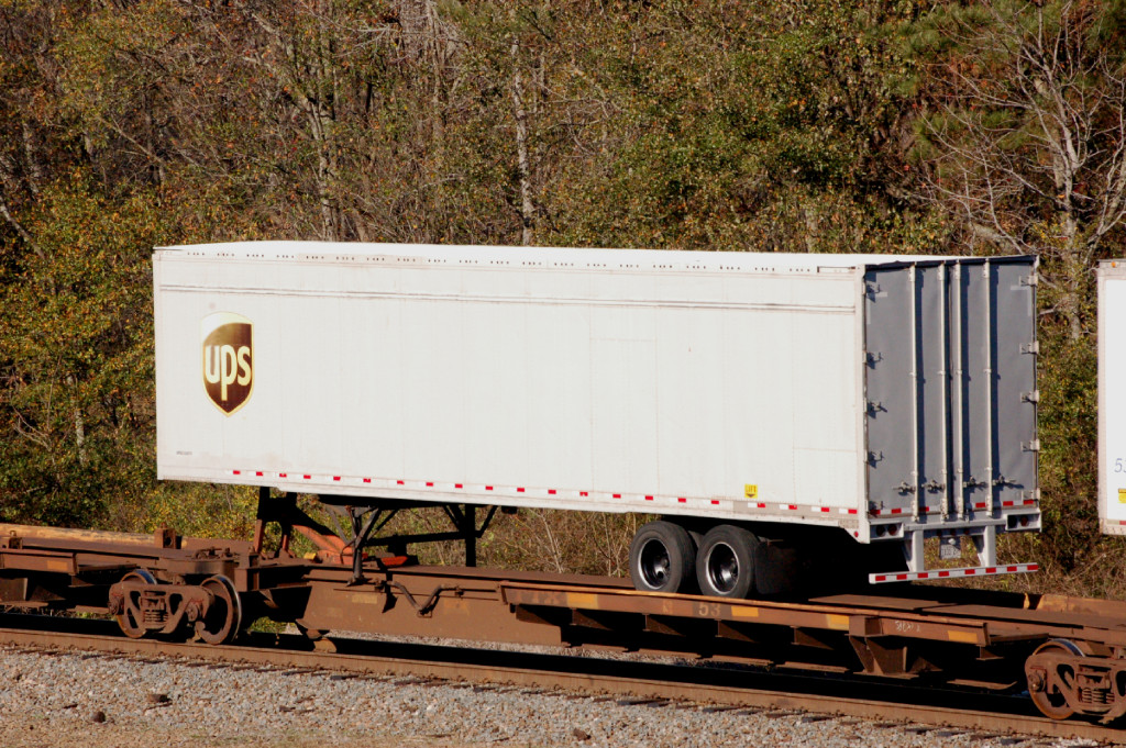 United Parcel Service conventional trailer UPSZ #636971