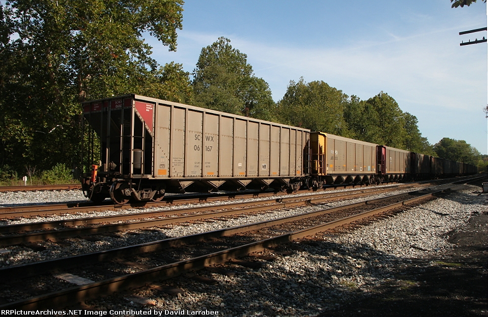 SCWX 6167 on U306 onto the low grade