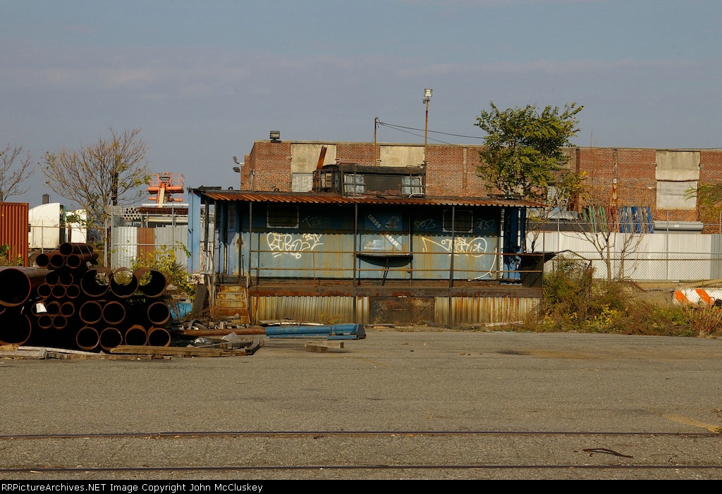 Yard office in better light