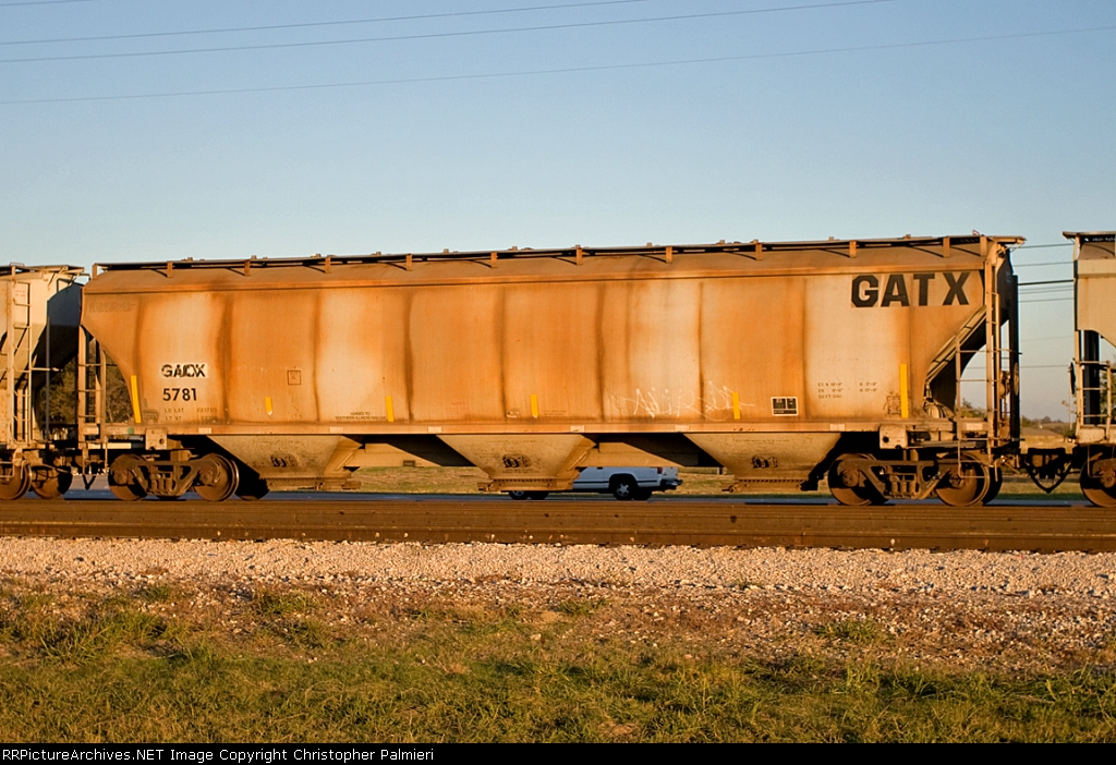 GACX 5781 on UPRR GSARBE-15