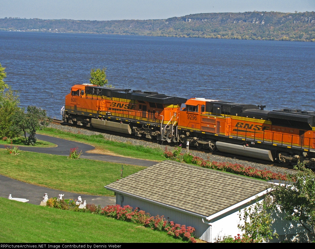 BNSF 6081, CP's  River Sub.  
