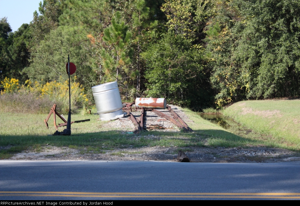 looking at the abandoned line