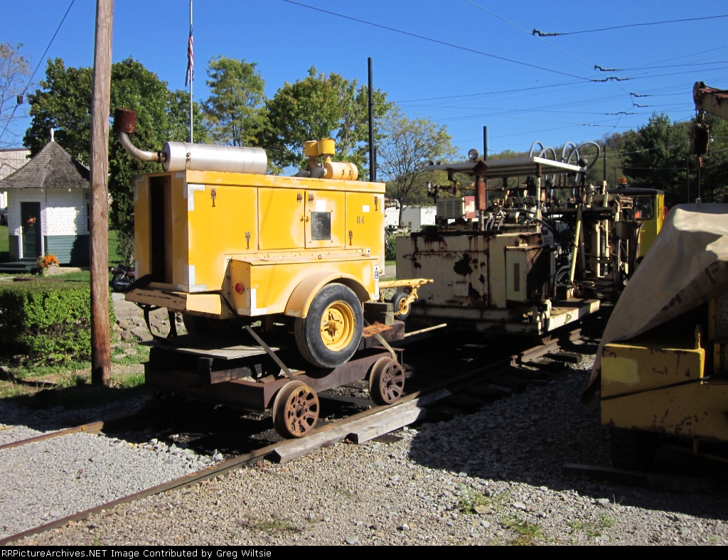 Pennsylvania Trolley Museum's Various Work Equipment