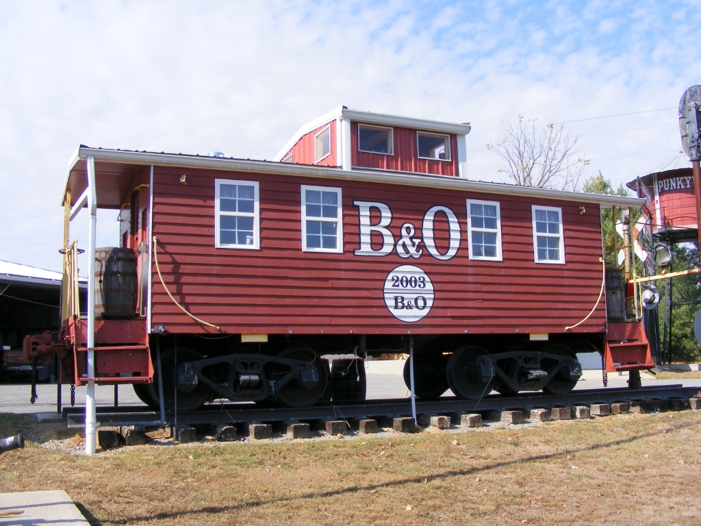Falmouth KY B&O Caboose