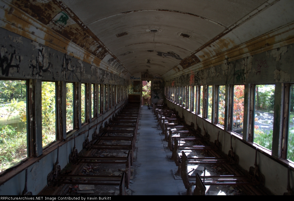 Abandoned Passenger Car in Lambertville, NJ