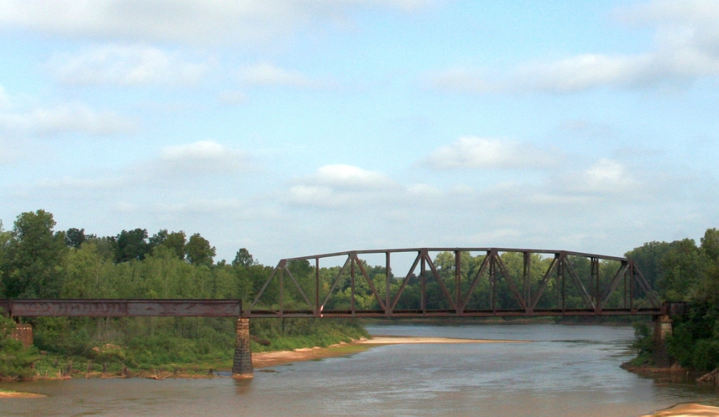 Bridge for the UP main to Little Rock