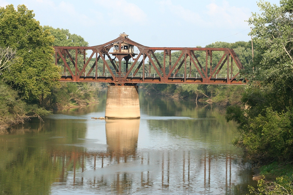 Double tracked bridge