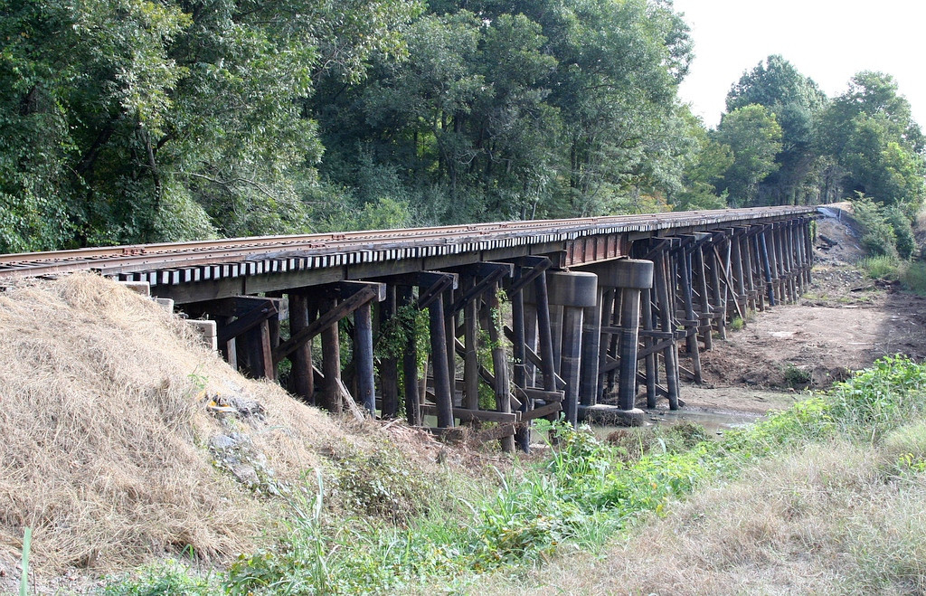 Bridge between Dermott and Monticello