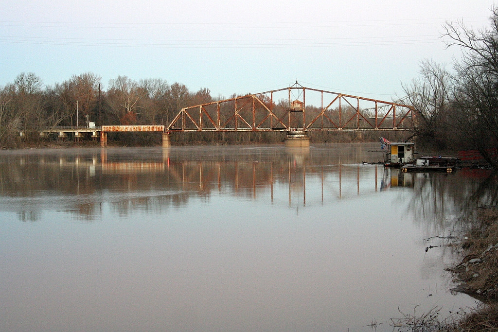 Bridge over the White river for the UP Jonesboro sub