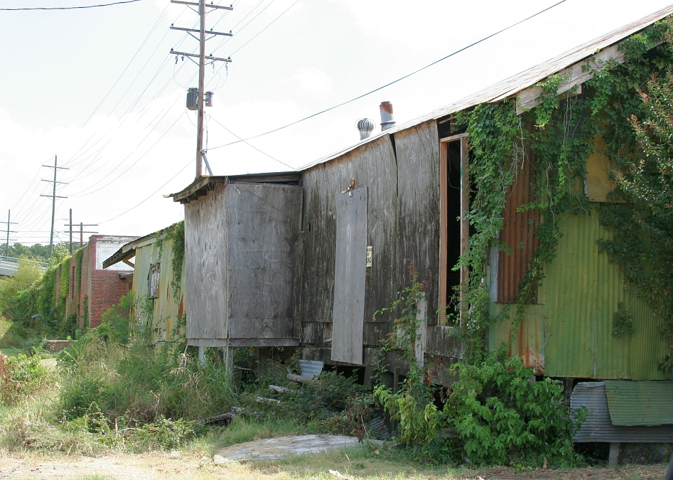 What is le`t of the front of the depot