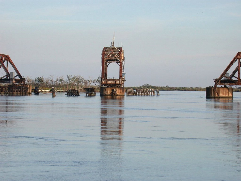 L&N bridge over Chef Menteur Pass