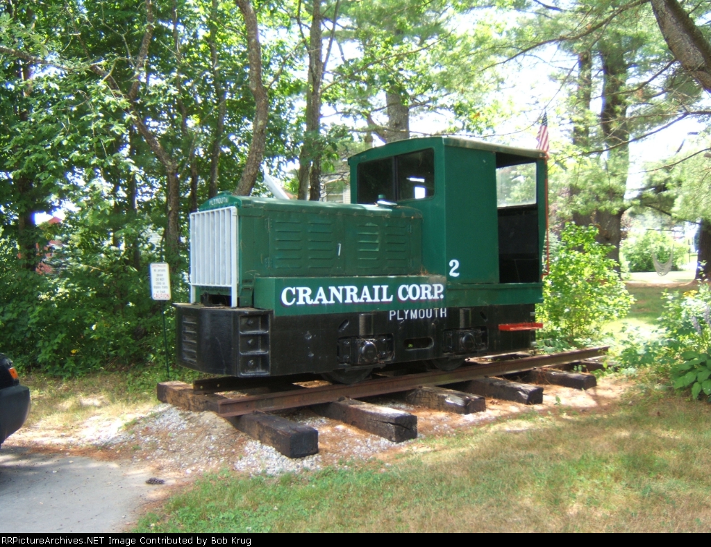 Cranrail #2 - Narrow Gage Plymouth diesel