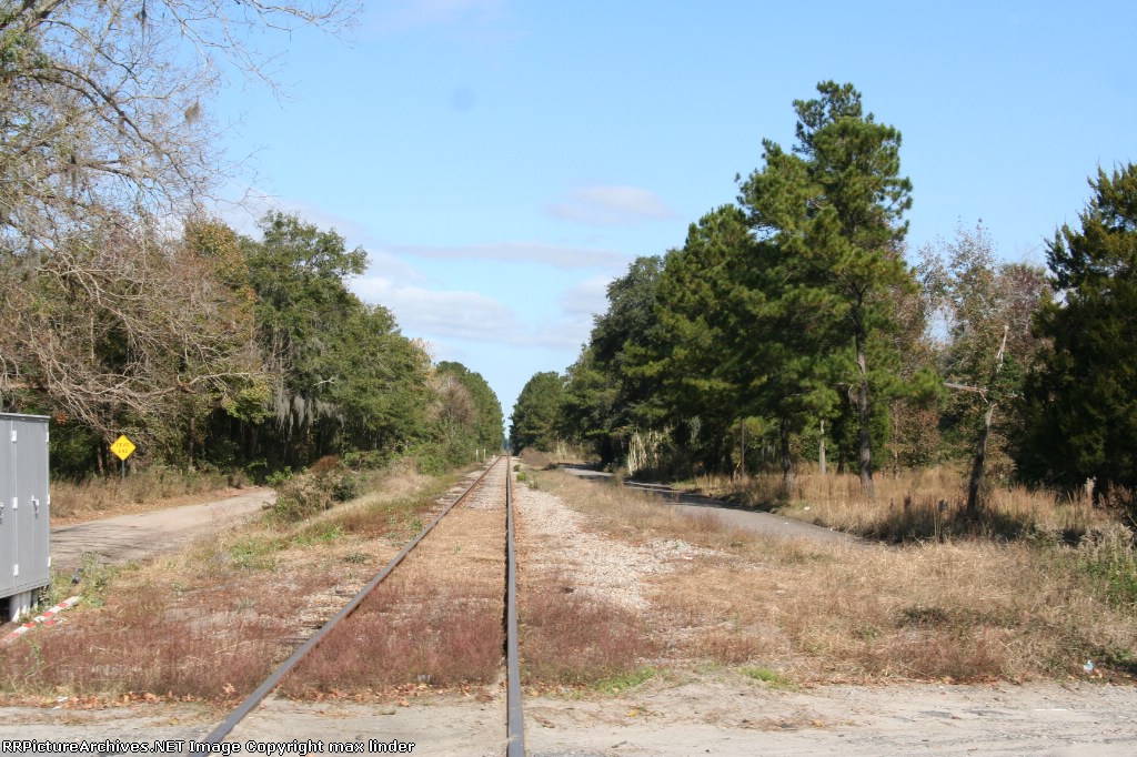 The old SAL line now part of G&W Riceboro Southern