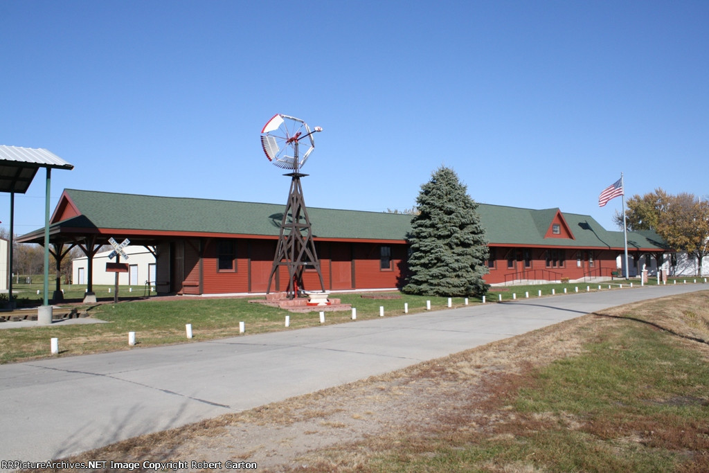 The Chicago & North Western Depot, Relocated to a Park