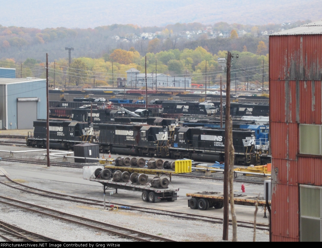 The shop tracks of Juniata