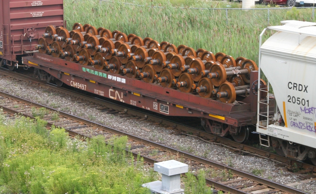 Wheel load on the Kingston Sub