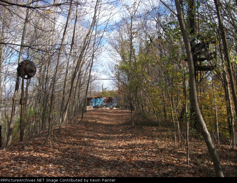 Western approach to Brandywine Viaduct