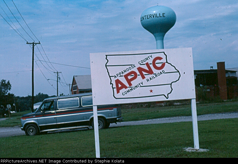 APPANOOSE COUNTY COMMUNITY RR SIGN