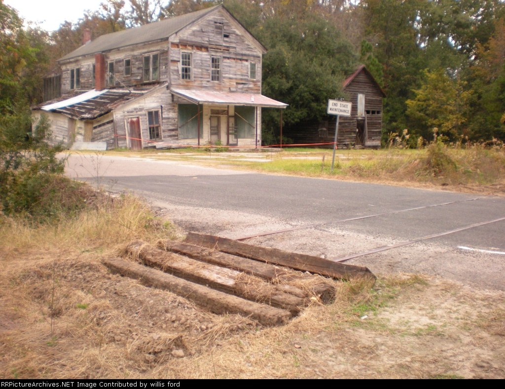 Tracks gone here in Seabrook