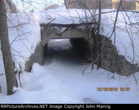 Culvert near the Victoria Drive Bridge