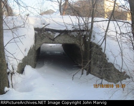 Culvert near the Victoria Drive Bridge