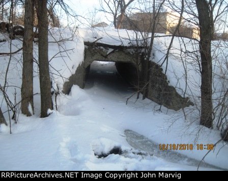 Culvert near the Victoria Drive Bridge