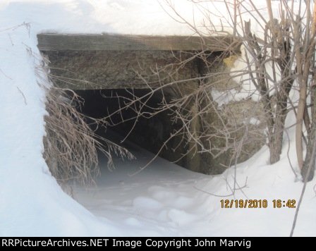 Culvert near the Victoria Drive Bridge