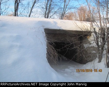 Culvert near the Victoria Drive Bridge