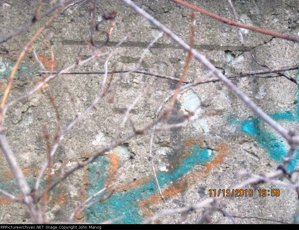 Date stamp on Twin Cities Western Culvert