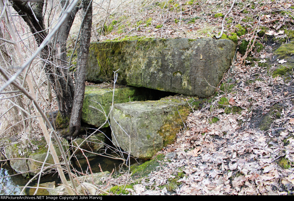 M&STL Stone Culvert at MP 33.63