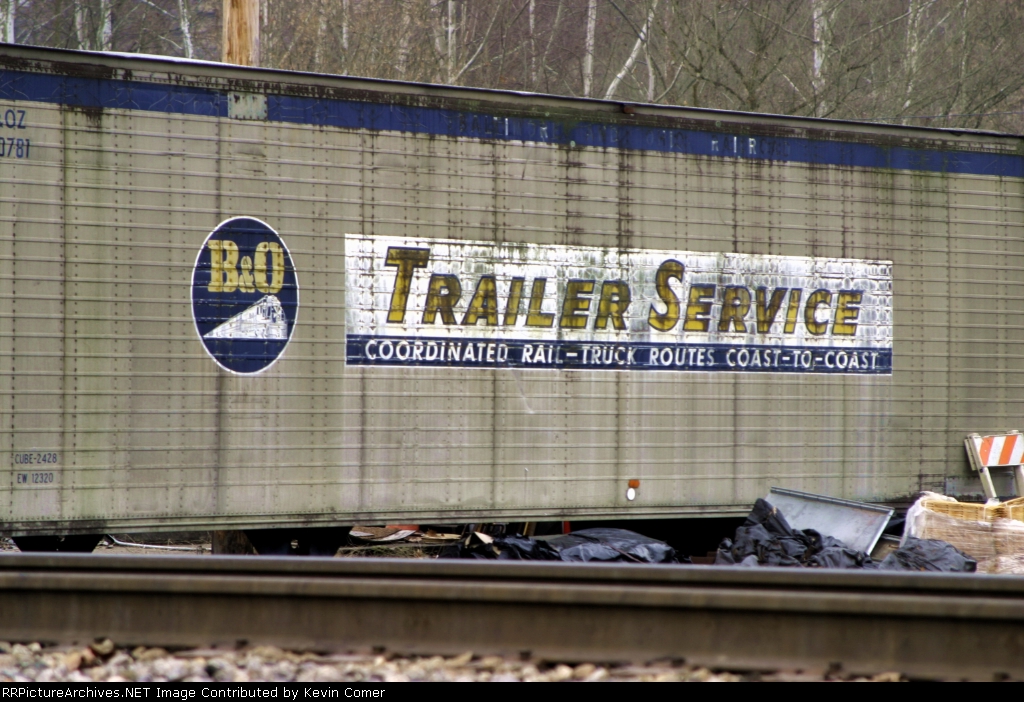 B&O Piggyback Trailer