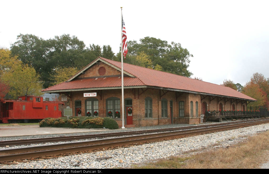 Newton Depot.