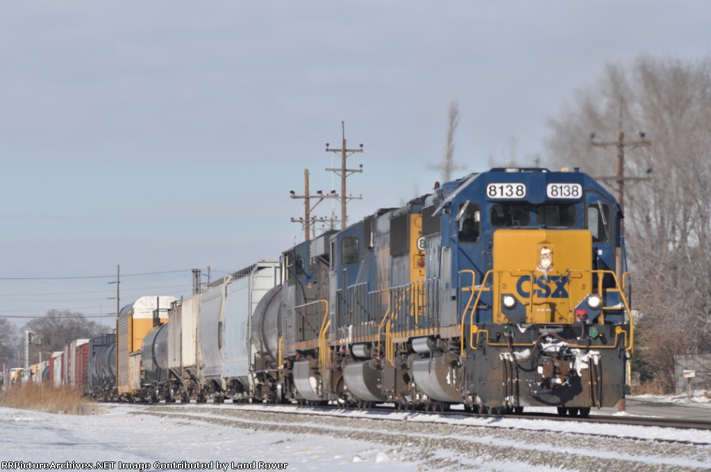 CSXT 8138 On CSX Q 501-14