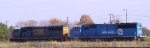 CSX 8749 & 8738 display different paint schemes
