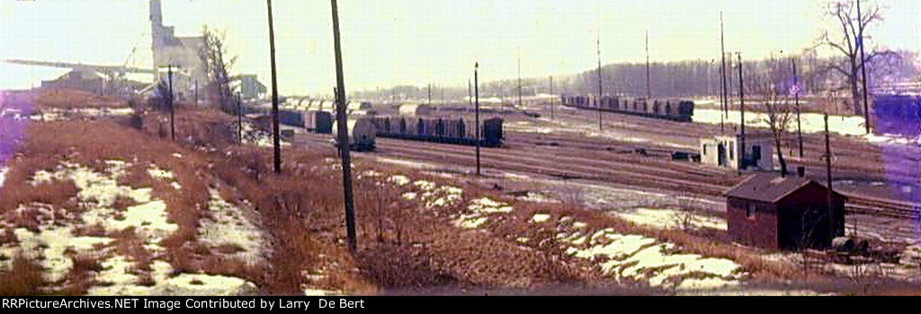 The original salt mine before the Little Genesee river broke in and flooded the mine.  