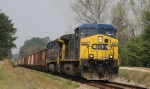 CSX 436 & 439 power train Q777 out of town