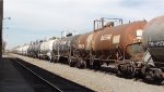 Ferromex tank cars at the yard