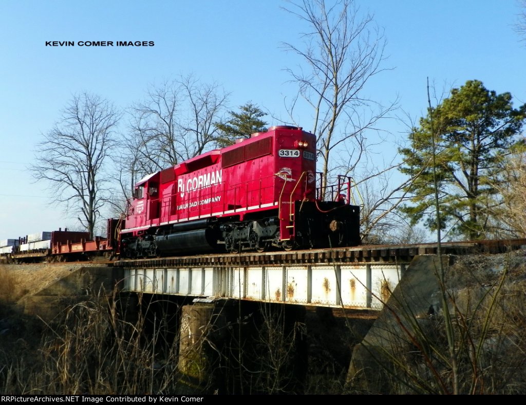 RJC 3314 crosses Whippoorwill Creek between Omstead and Russellville