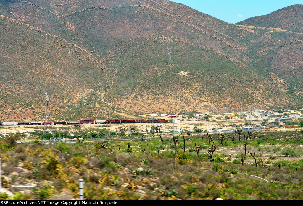 KCSM Trains as seen from the Freeway