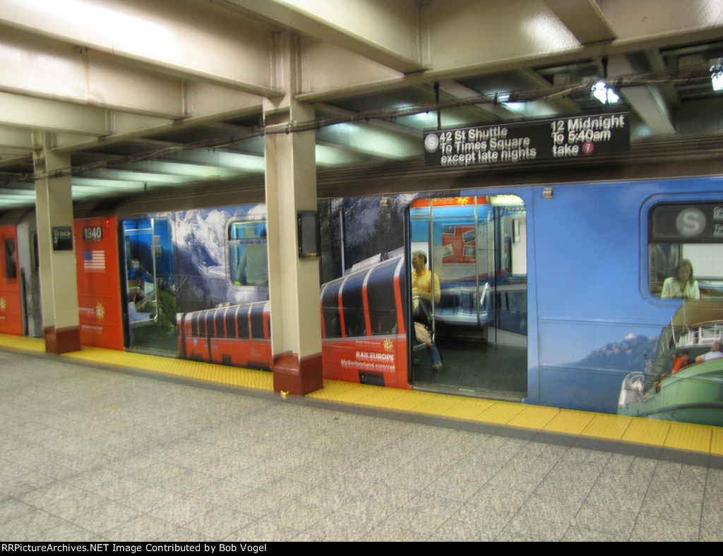 Switzerland ad wrap