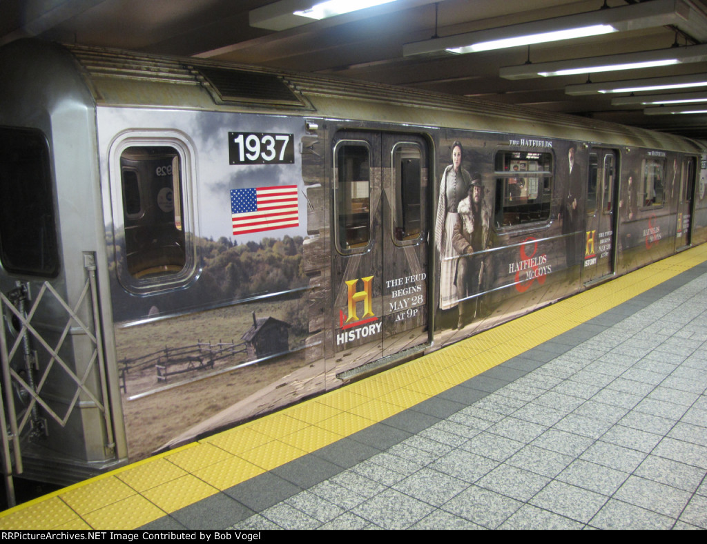 Histor Channel ad wrap