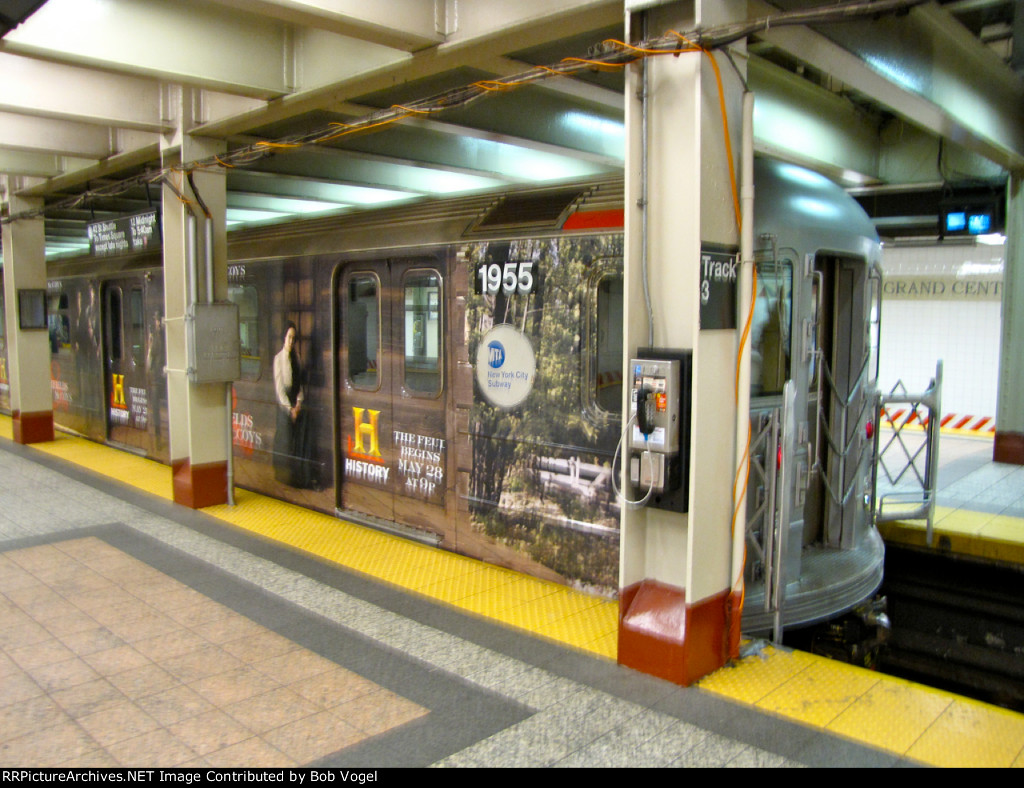 History Channel ad wrap