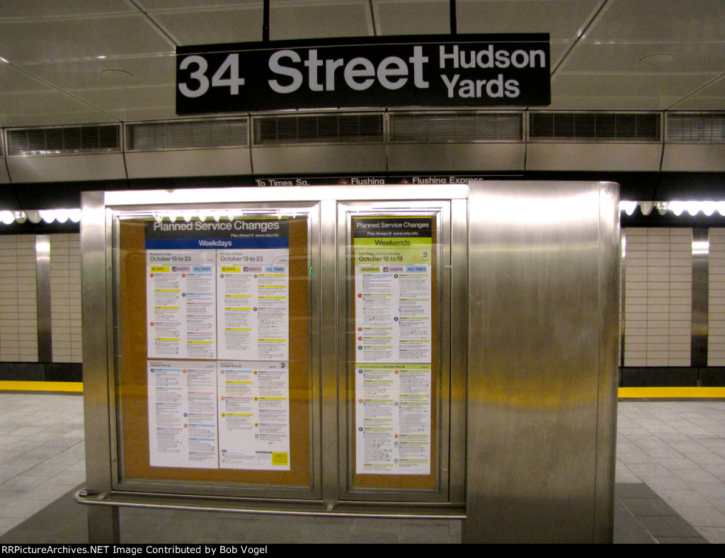 34 Street Hudson Yards station