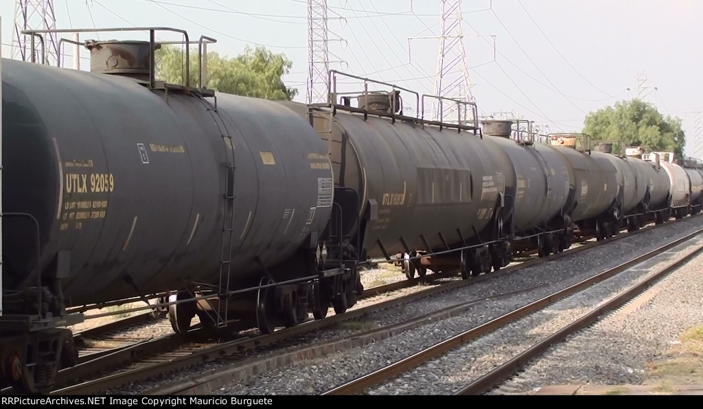 Chemical train passing by Teotihuacan