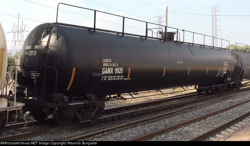 GAMX tank leased to Univex