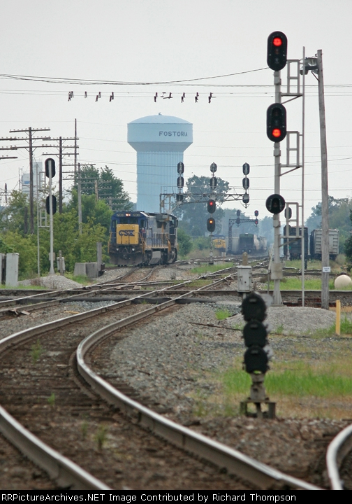 CSX 7603 on CSX X095-10