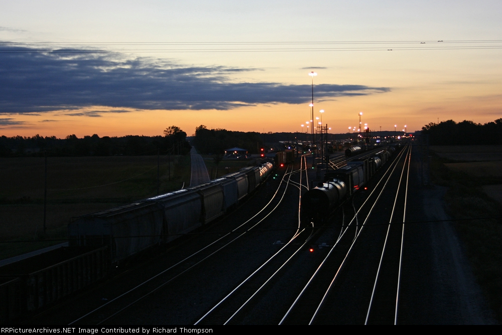 Sunrise Over Willard Yard